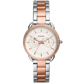 Correa de reloj Fossil ES4396 Acero inoxidable Rosado 16mm